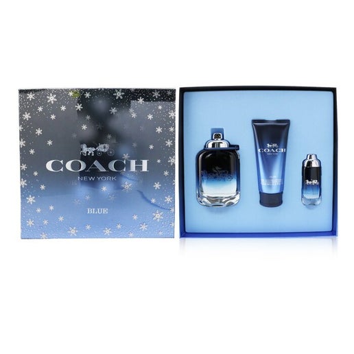 Coach New York Blue 3 Pc Set