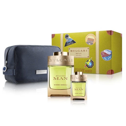 BVLGARI Man Wood Neroli 2 Pc Set w/Pouch