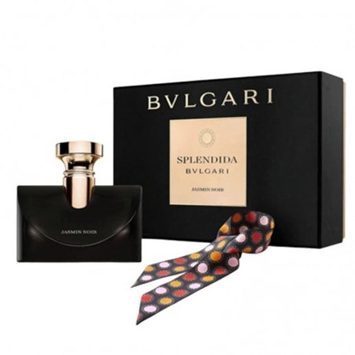 Bulgari Splendida Jasmin Noir 3.4 EDP w Silk Scarf