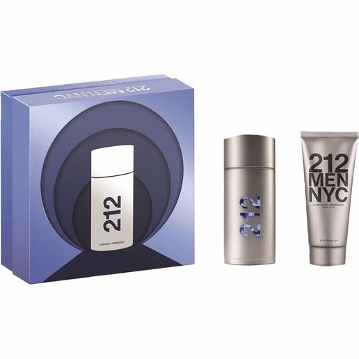 Carolina Herrera 212 Men NYC 2 Pc Set 3.4 EDT