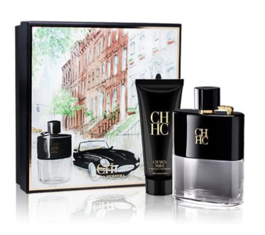 Carolina Herrera Men Prive 2 Pc Set w After Shave