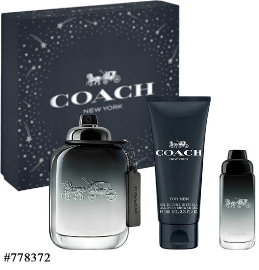 Coach For men 3 Pc Set