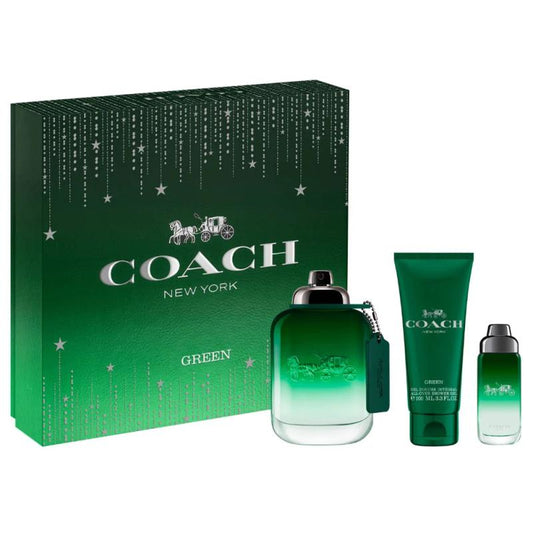 Coach Green 3 Pc Set