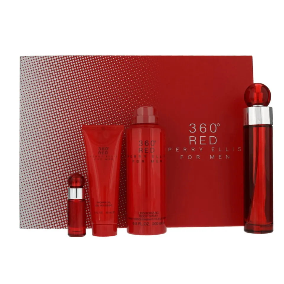 Perry Ellis 360 Red 4 Pc Set